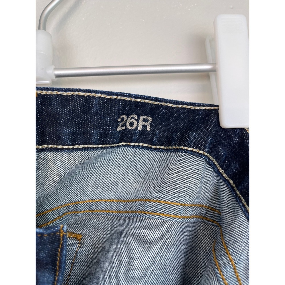 J.Crew Matchstick‎ Straight Leg Jeans Dark Indigo Wash Size 26R Stretch Denim - Picture 4 of 11